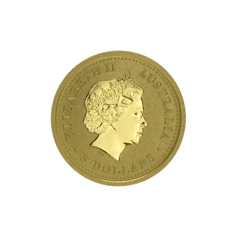 Australien 5 $ Nugget Känguru, 1/20 Unze 2007