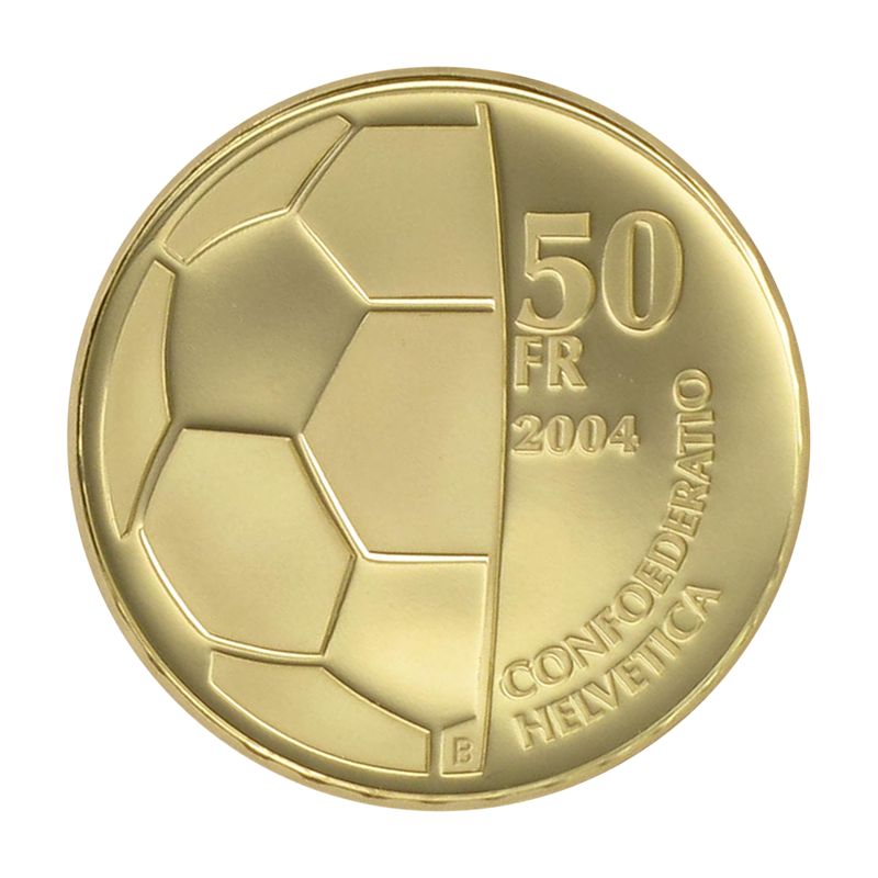 Schweiz 50 Franken FIFA 2004, proof