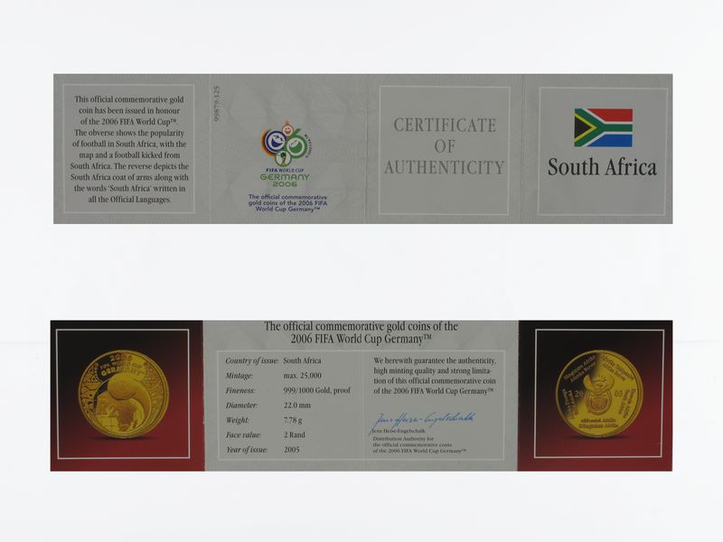Südafrika Fussball-WM 2006, Fußball 2005, PP 