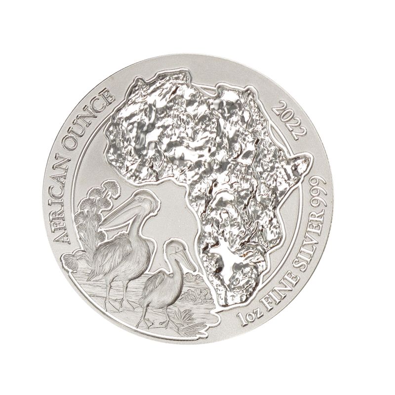 Rwanda 50 R  Pelikan 2022, 1 Unze