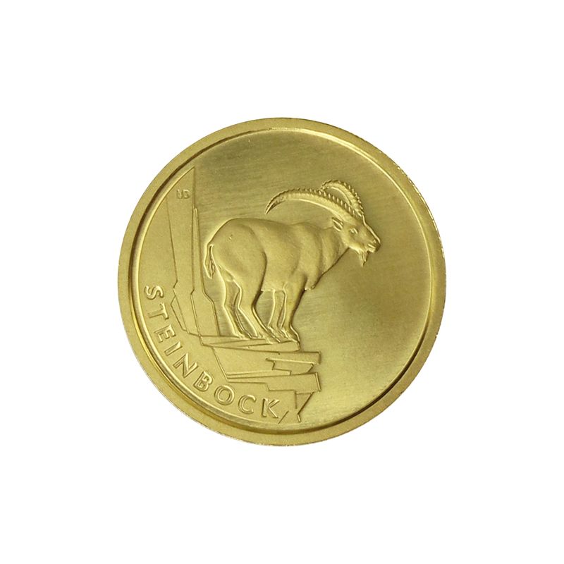 BRD 20 Euro Gold, 2023 J, Rückkehr der Wildtiere Steinbock