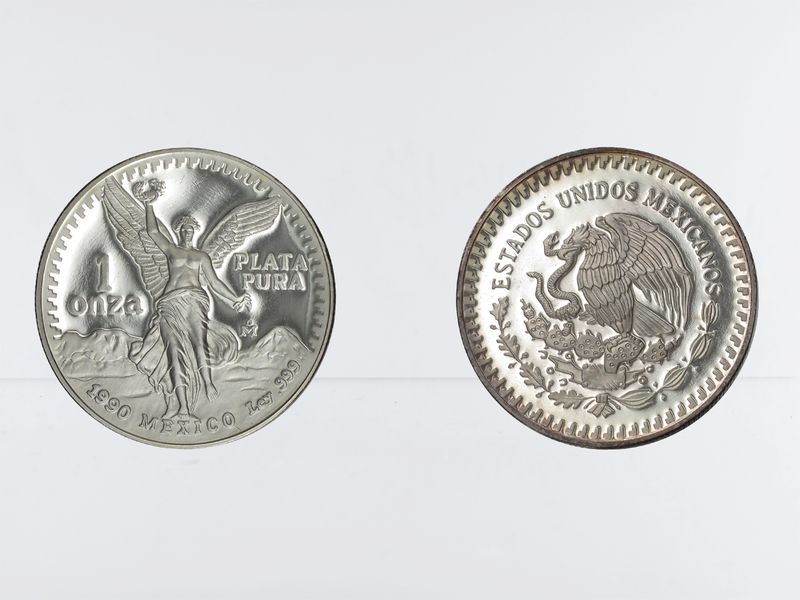 Mexiko Libertad, 1990, 1 onza, geriffelter Rand PP