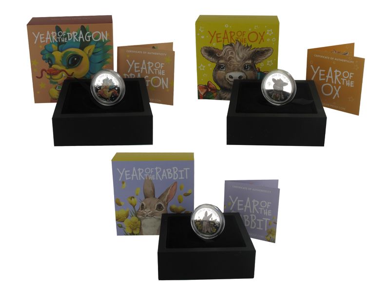 Tuvalu,  Lunar 2012-2024 Collection., PP (B+C) Tuvalu,  Lunar 2012-2024 Collection., PP (B+C)