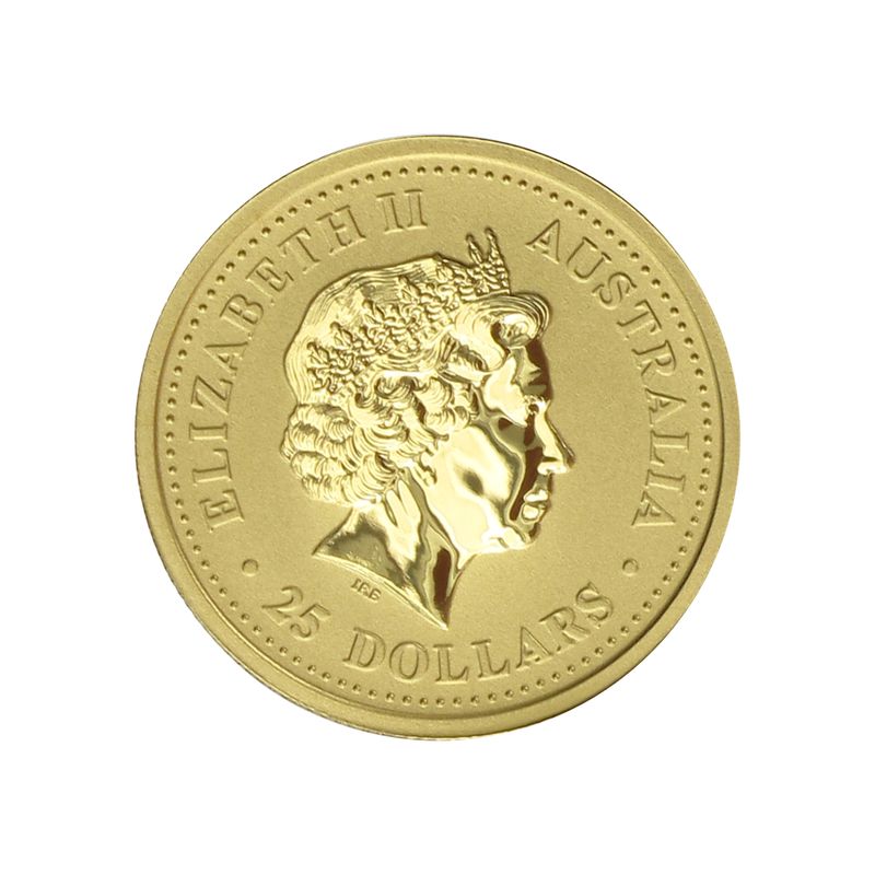 Australien 25 $ Nugget Känguru, 1/4 Unze  2003
