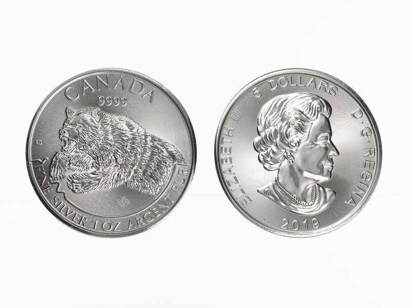 Kanada 5$ Predator Grizzly 2019