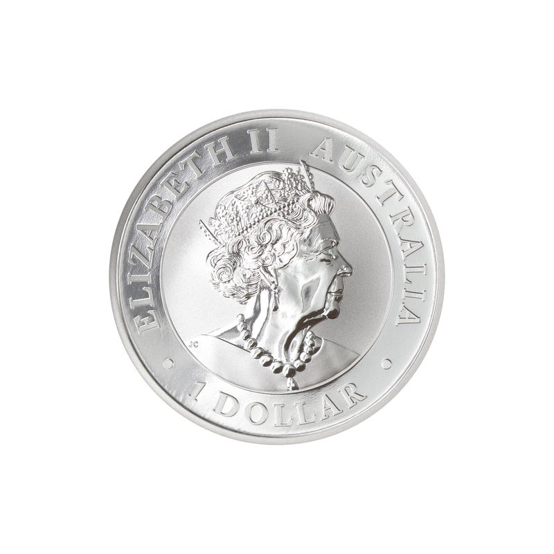 Australien 1$ Kookaburra 2019, 1 oz  Silber