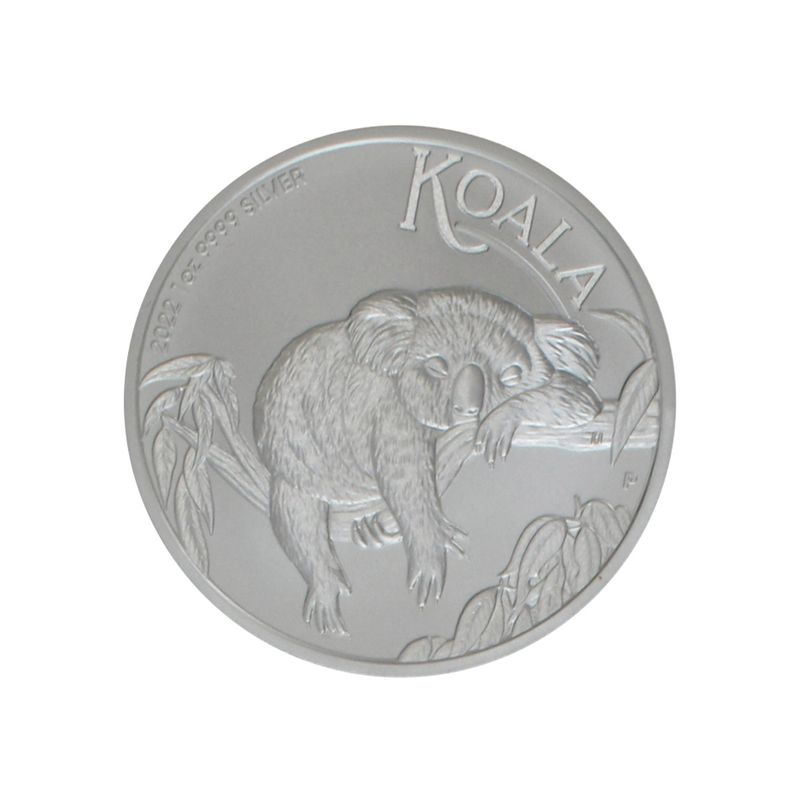 Australien 1$ Koala 2022, 1 Unze  Silber