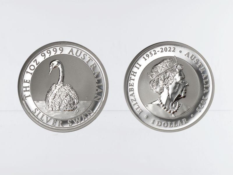 Australien 1$ Silver Swan 2023, 1 oz  Silber