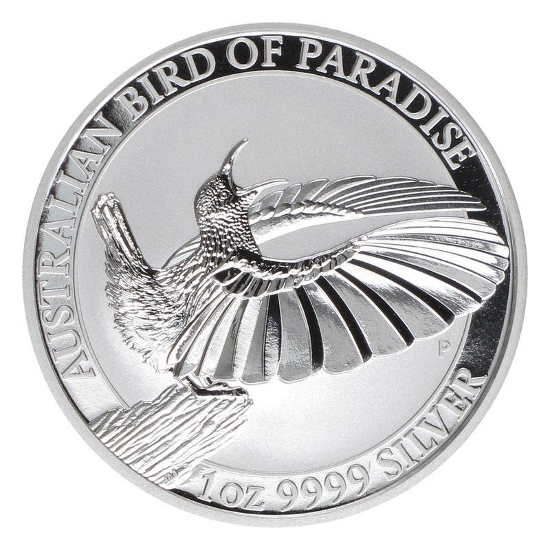 Australien 1$ Bird of Paradise 2018, 1 oz  Silber