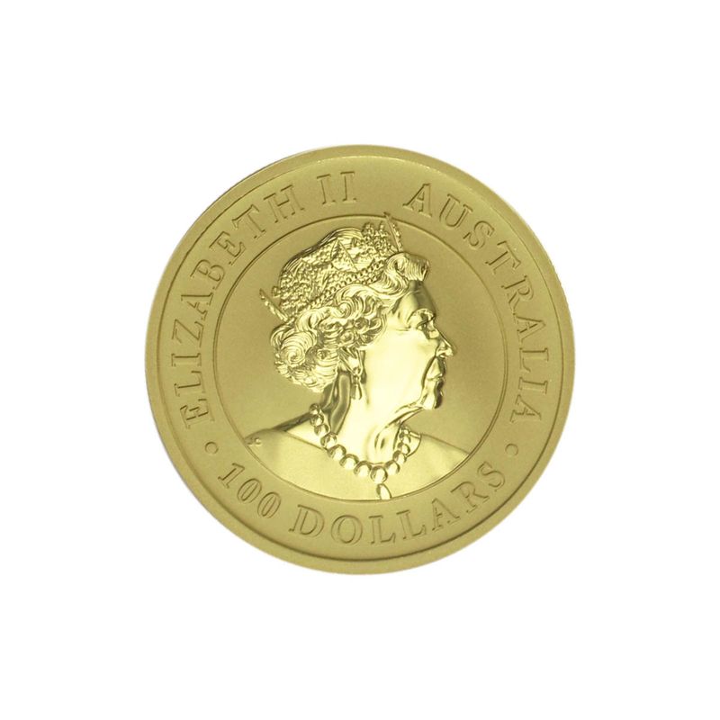 Australien 100 $ Nugget Känguru, 1 Unze  2021