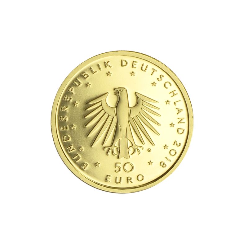 BRD 50 Euro Gold, 2018, Kontrabass ohne (B+C)