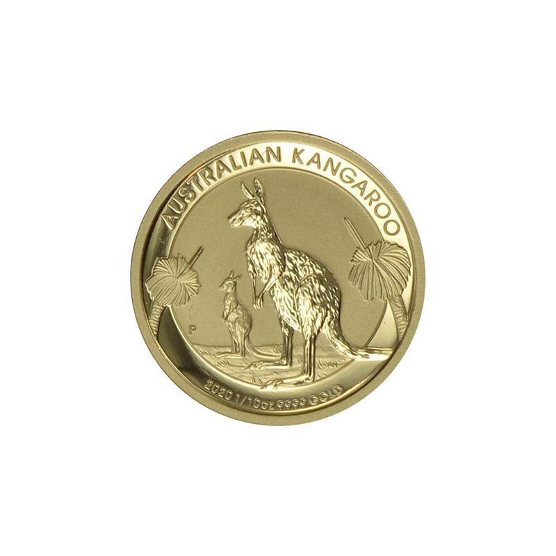 Australien 15 $ Nugget Känguru, 1/10 Unze  2020