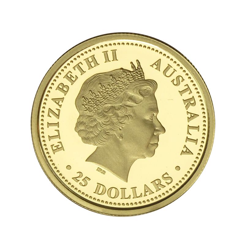 Australien 25 Dollars Gold, 2004, Fußball-WM 2006