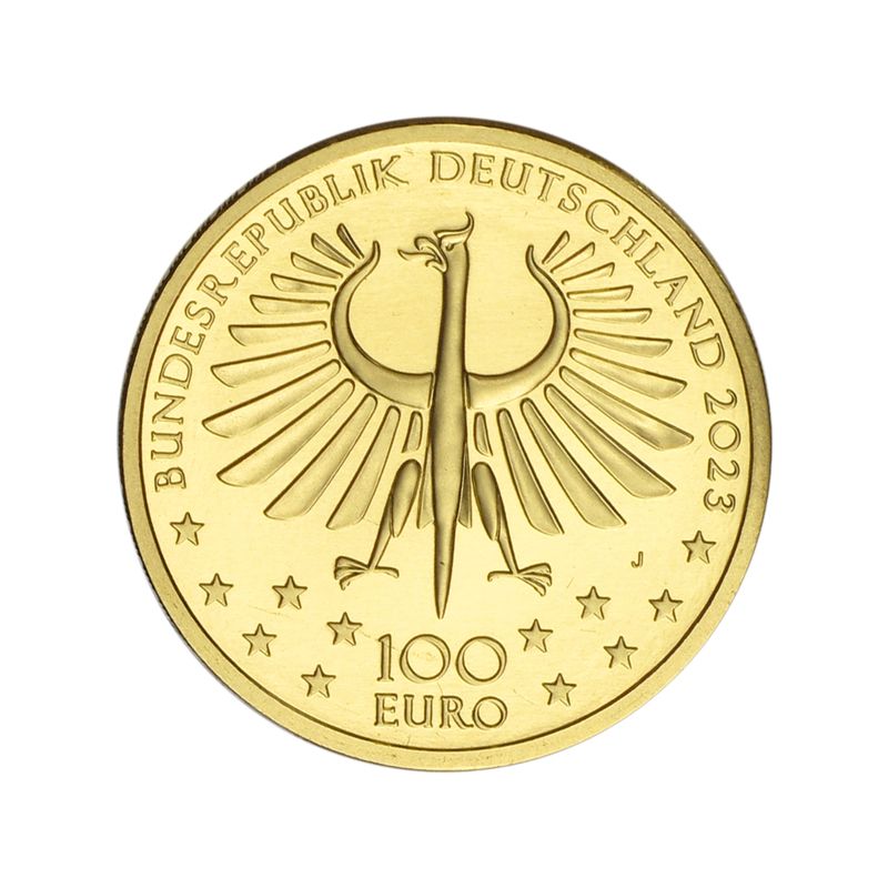 BRD 100 Euro Gold, 2023, Faust,  (Goethe) A