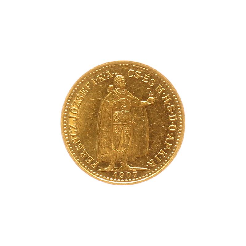 Ungarn 10 Korona Joseph I. 1907