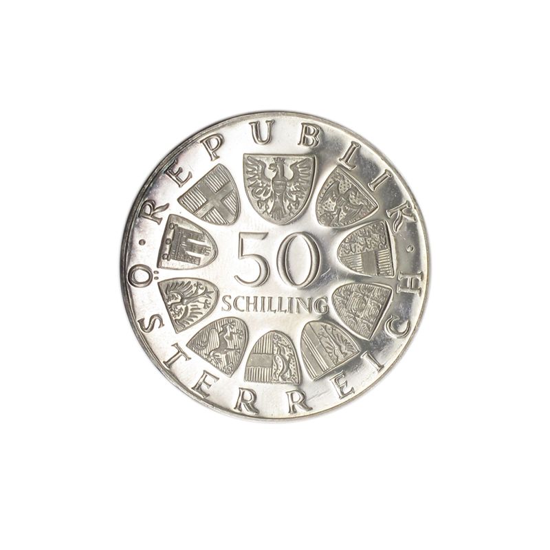 Österreich   50 Schilling 1974-78, verschiedene Jahrgänge  