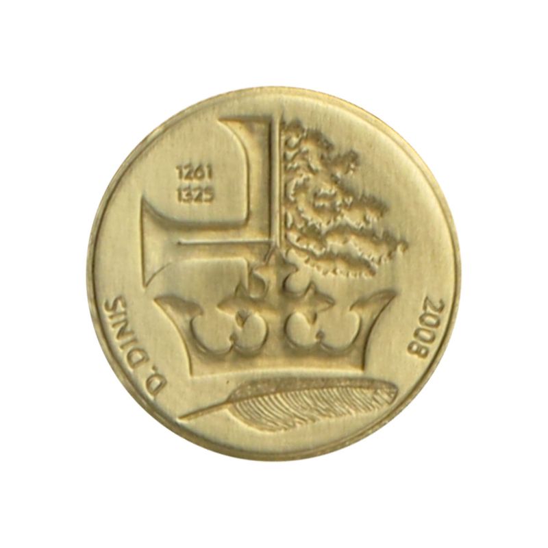 Portugal 1/4 Euro Gold, 2008, D. Denis