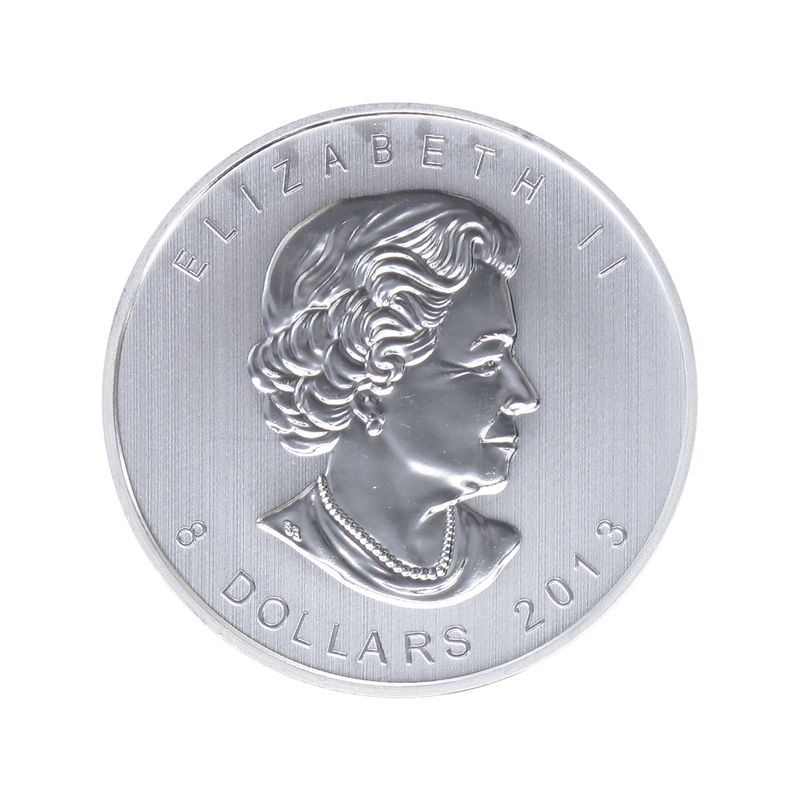 Kanada 8$  Wildlife Polarbär 2013 , 15 x 1,5 oz, Tube