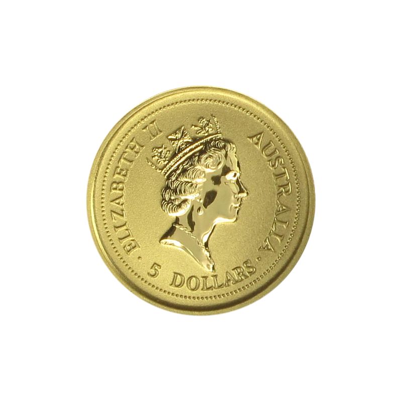 Australien 5 $ Lunar I Maus, 1/20 Unze  1996