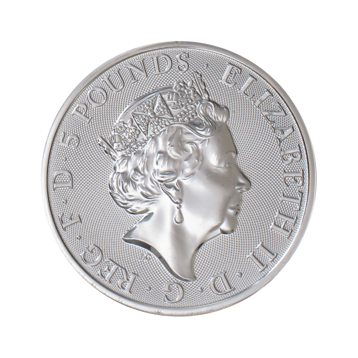 GB 5 Pfd.Queens Beasts Falcon  2019, 2oz