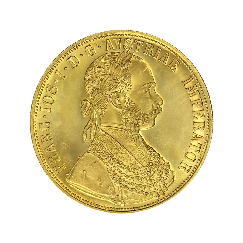 Österreich 4 Gold Dukaten 1915