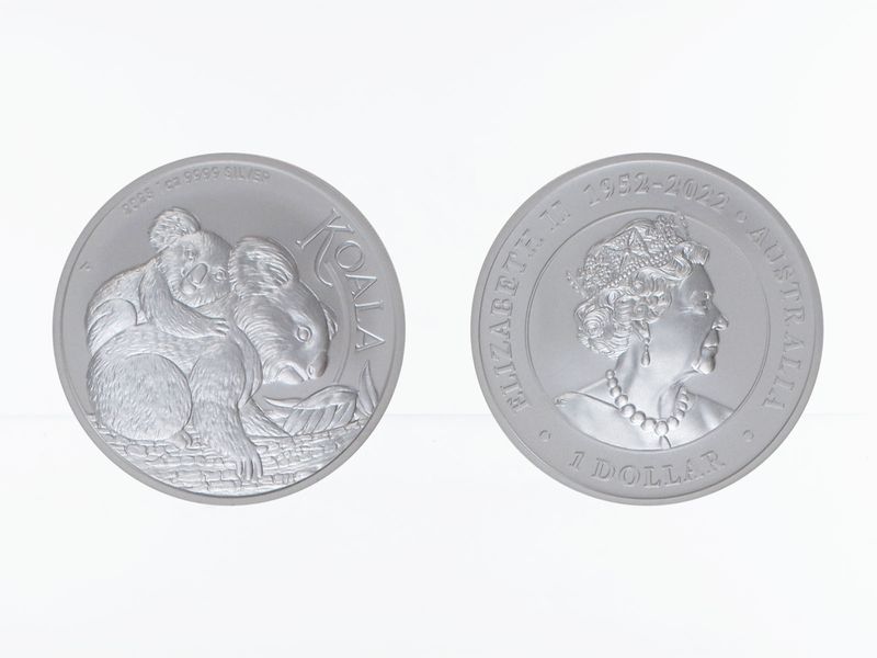 Australien 1$ Koala 2023, 1 Unze  Silber