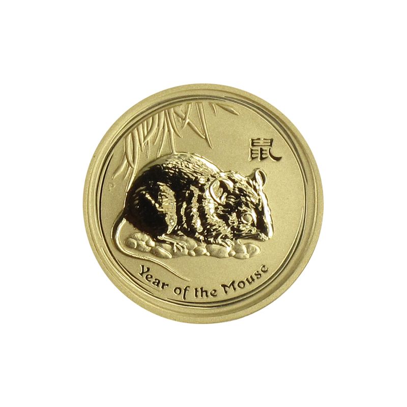 Australien 25 $ Lunar II  Maus, 1/4 Unze  2008