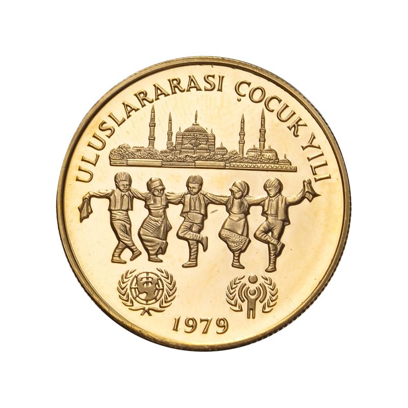 Türkei 10000 Lira 1979, Jahr des Kindes